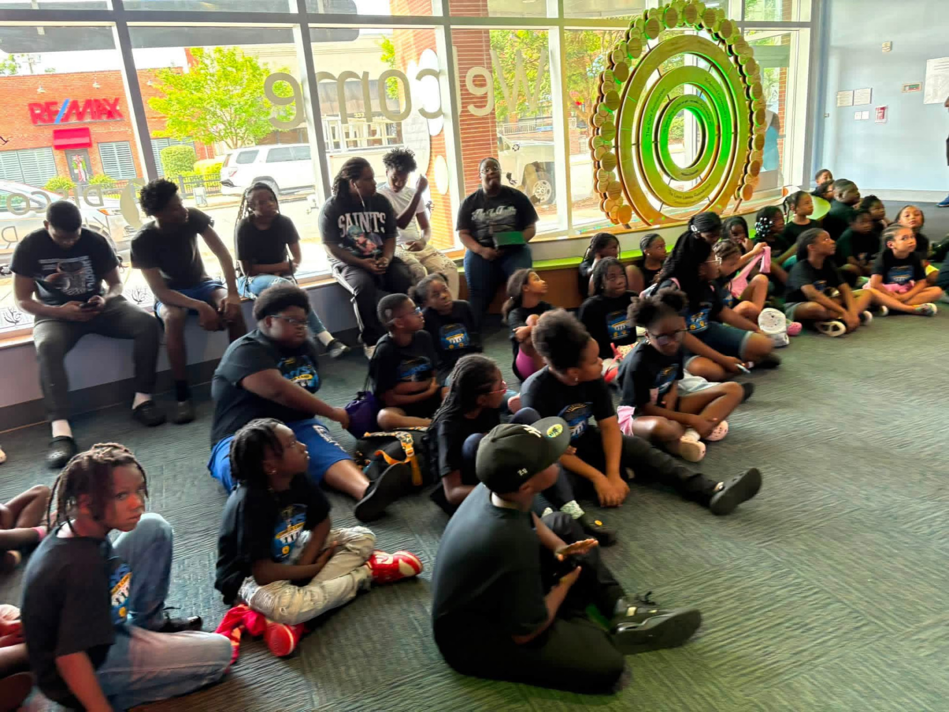 Making Ways kids together on a field trip